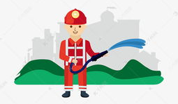 消防主题漫画,消防英雄的英勇瞬间